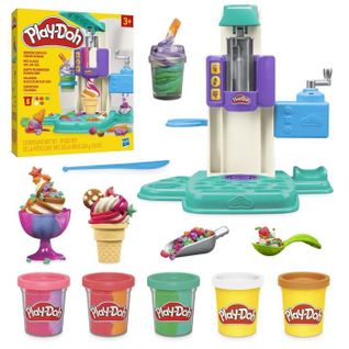 Play-doh Coffret Mes Glaces Arc-en-ciel Avec Pâte à Modeler