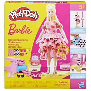 Play-doh Barbie Défilé De Mode, Coffret De Pâte à Modeler, Des 5 Ans