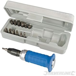 Coffret Tournevis À Frapper Poignée Caoutchoutée 14 Pièces