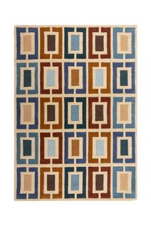 Tapis En Laine Blocks Retro - 120x170cm