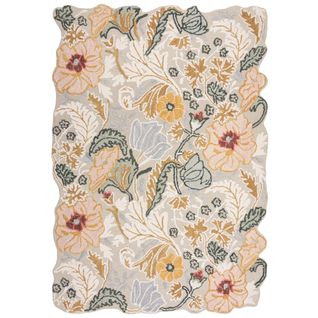Tapis En Laine Floral Daphne - 200x290cm