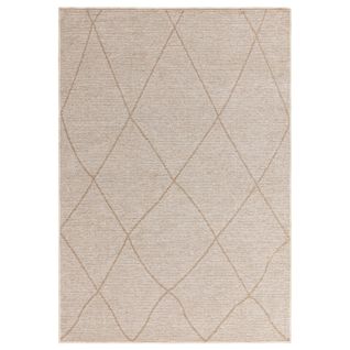 Tapis De Salon Blueberry En Jute - Beige - 160x230 Cm