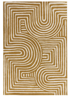 Tapis Tufté Main En Laine Twister 160x230 Cm