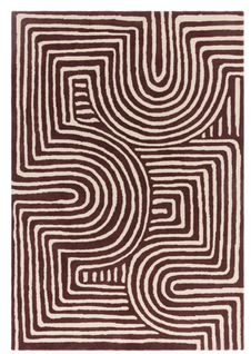 Tapis Tufté Main En Laine Twister 200x290 Cm