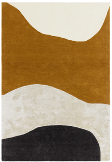 Tapis Tufté Main En Laine Moka 160x230 Cm