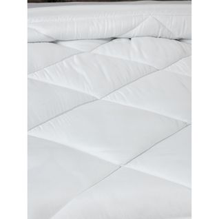 Couette 220x240 Cm Blanche Anti-acarien - 350g/m2 Couleurs - Blanc, Matière - Synthétique, Tailles -