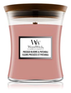 Bougie Fleurs Pressées Patchouli Modèle Moyen En