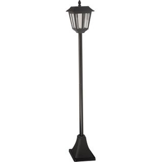 Lampadaire Solaire - Metro - 20 Lumens - Noir - 130 X 18 Cm