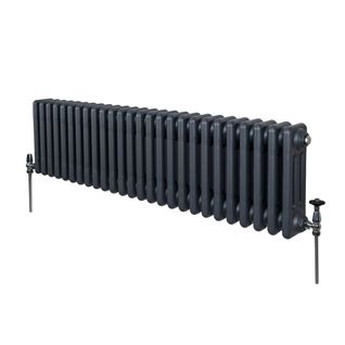 Radiateur Traditionnel à Triple Colonne – 300 X 1192 Mm – Gris