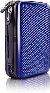 Hdc3 Be Etui De Protection Rigide Pour Disque Dur, Gps, Batterie Portable - Bleu - 11 X 16 Cm