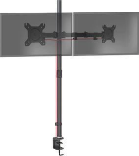 Dmt152 Bras Pour 2 Moniteurs D'ordinateur - Support D'écrans PC Articulé Avec Potence 100 Cm