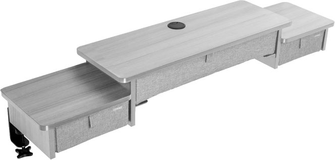 Dd4 Gy Planche De 120 Cm Avec 3 Tiroirs Pour Bureau