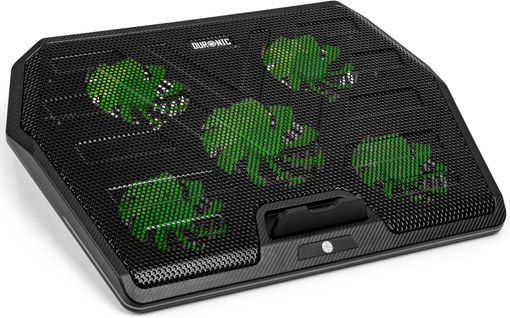 Lc4 Refroidisseur Ordinateur Portable 5 Ventilateurs Tapis Refroidisseur Pour Laptop