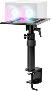 Support D'enceintes Pour Bureau Hauteur Ajustable 26,4 à 40,5cm Rotatif 24 X 20cm Duronic Sps15