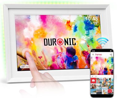 Frameo Pf2a We Cadre Photo Numérique Connecté Ecran Tactile 10,1 Pouces Lecteur Photo Vidéo