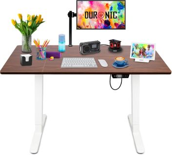 Cd140 Wt Bureau Assis-debout Électrique Plateau De 140 Cm Hauteur Ajustable 72 à 118 Cm