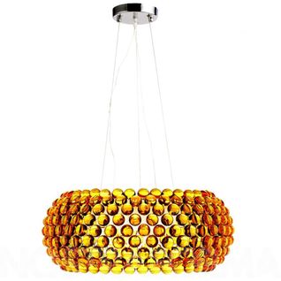 Lampe Pendante Crystal 50cm  Doré