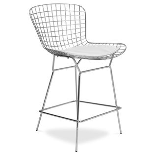 Tabouret De Bar Wiren Blanc