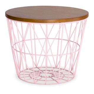 Table D'appoint Panier – Style Modern Rose