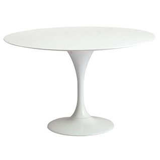 Table Tulipa - Fibre De Verre - 110 Cm Blanc