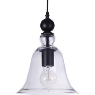 Lampe Pendante Avec Coupe De Cristal Edison – Acier Transparent