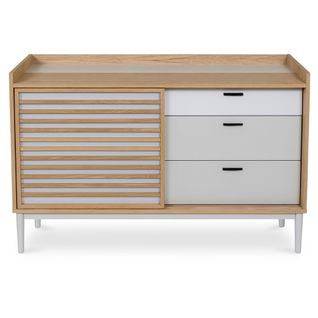 Buffet En Bois - Oxell Bois Naturel