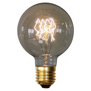Ampoule Edison Globe à Filaments Transparent