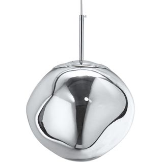 Lampe Suspendue Design Lava - Acrylique Argenté
