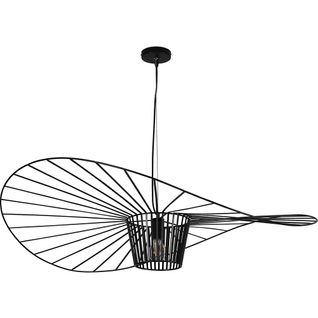 Lampe à Suspension Vertice - Métal - 100cm Noir