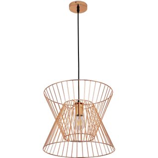 Plafonnier Rétro - Suspension Design - Lena Doré