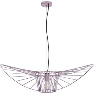 Lampe à Suspension Vertice - Métal - 100cm Rose Doré
