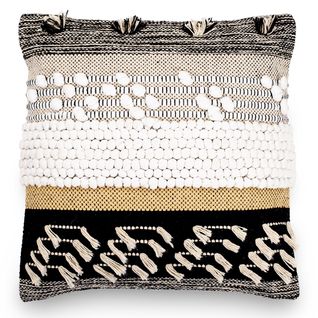 Coussin Carré Design Boho Bali En Coton Housse + Remplissage - Claudia Multicolore