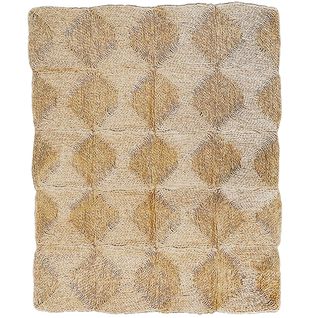 Tapis Rectangulaire En Jute - Boho Bali - 90x120 Cm - Dalua Naturel