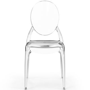 Chaise De Salle à Manger Transparente - Style Victoria Ghost Transparent
