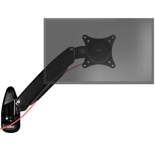 Dm55w1x1 Support Mural Écran PC - Mécanisme à Ressort - Inclinable - Vesa 7/100