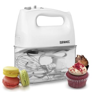 Batteur à Main Électrique Hm4 We - 5 Vitesses Avec Fonction Turbo – Compartiment De Rangement - 400w