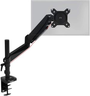 Dmg51x2 Support D'écran Moniteur Pour Bureau à Pince - Mécanisme à Gaz - Inclinable - Vesa 75/100