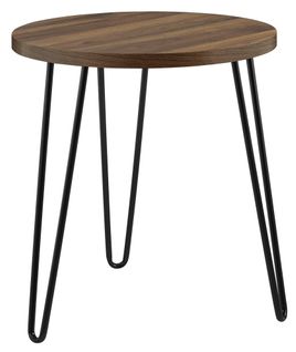 Owen - Table D'appoint En Effet Noyer