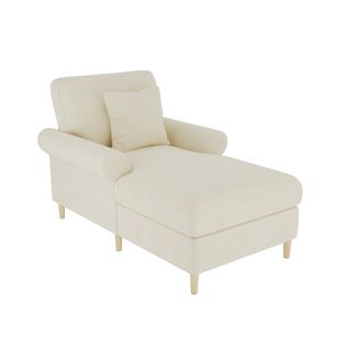 Fauteuil Lounge-fauteuil-lit Pliant-fauteuil De Lecture Confortable-pour Salon Et Chambre-beige