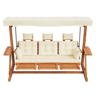 Balancelle De Jardin Robuste - coussins Et Oreillers Décoratifs - pour Jardin/terrasse