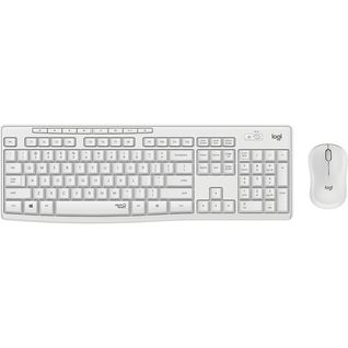 Clavier Mk295 Silent Wireless Combo Clavier Rf Sans Fil Qwertz Allemand Blanc