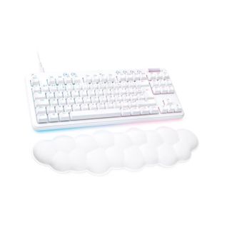 Clavier Gamer - Filaire - G713 - Mécanique - Repose-poignet - Switch Tactile Gx Brown - White Mist