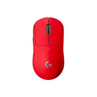 Souris Gamer Droitier  Sans Fil    Pro X Superlight  Rouge