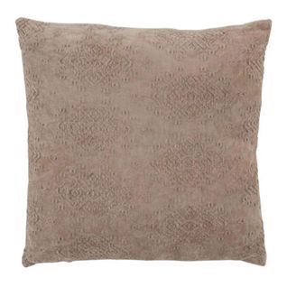 Coussin Déco Carrée "fayola" 45x45cm Naturel