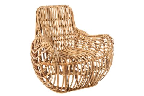 Fauteuil En Rotin Naturel - Lotus
