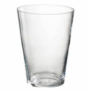 Bougeoir En Verre "conish" 26cm Transparent