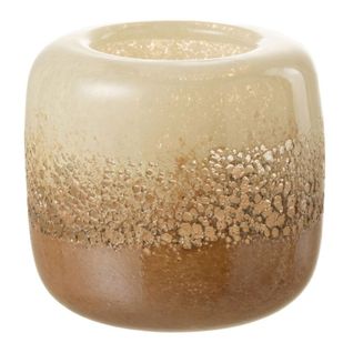 Photophore En Verre "opia" 14cm Marron