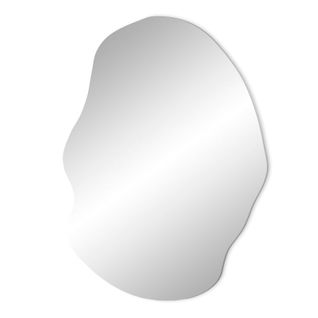 Miroir Mural Design "oly" 50cm Argent