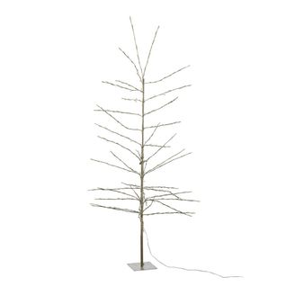 Sapin De Noël à LED "dénudé" 200cm Blanc