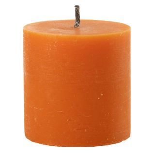 Bougie Pilier Extérieur "odessa" 13cm Orange